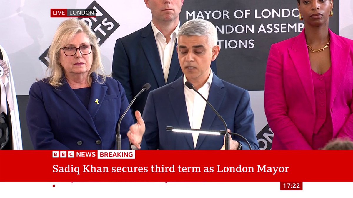 "It is the honour of my life to serve the city that I love” London Mayor Sadiq Khan admits it’s been a “difficult few months”, but he’s “answered fearmongering with facts” Follow live: