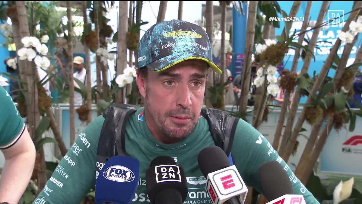 ¡FERNANDO ALONSO HABLANDO MUY CLARO TRAS SU INCIDENTE CON HAMILTON! 🔥 "Seguro que no decidirán nada porque no es español. Arruinó la carrera de unos cuantos" #MiamiDAZNF1 🇺🇸