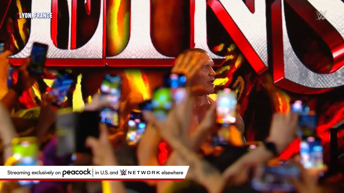FRANCE is singing Randy Orton's entrance music at #WWEBacklash! You GOTTA hear this!!