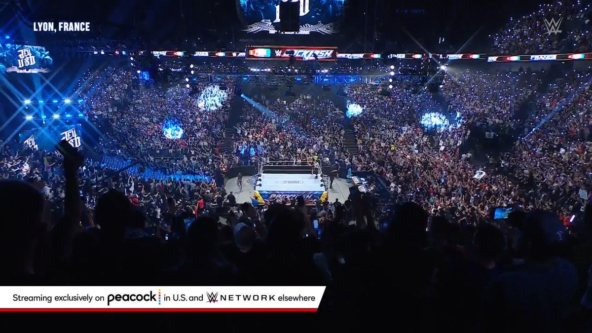 WHAT AN ENTRANCE FOR JEY USO! 😎🙌 #WWEBacklash