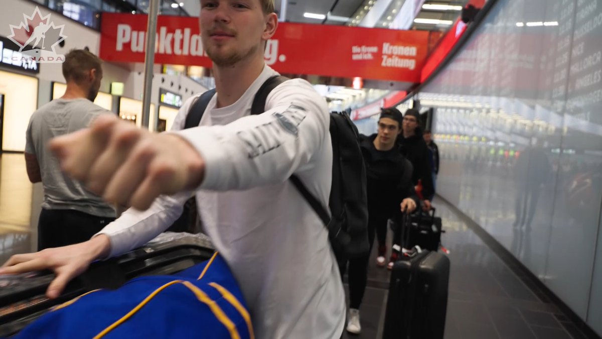 𝑾𝒆𝒍𝒄𝒐𝒎𝒆 𝒕𝒐 𝑽𝒊𝒆𝒏𝒏𝒂! 🇨🇦’s National Men’s Team has arrived in the Austrian capital to begin its #MensWorlds journey.