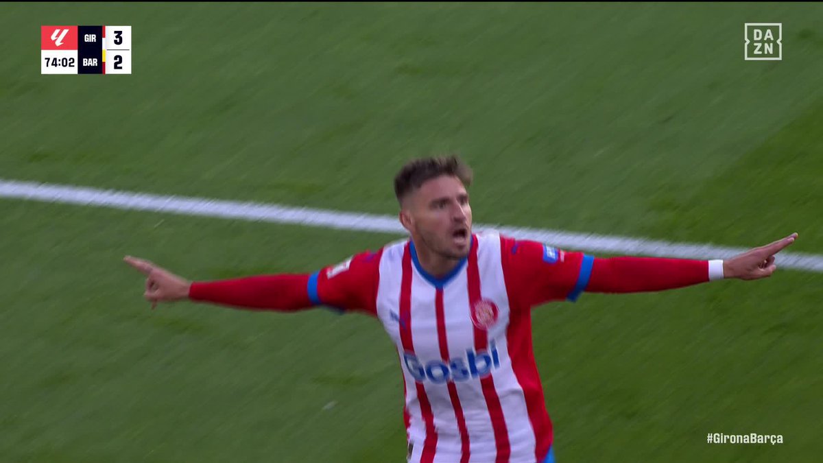 Que no caiga, Portu 🫡 Golazo de volea para hacer que todo Girona se lleve las manos a la cabeza 🤯 ¡QUÉ BARBARIDAD! #LALIGAenDAZN ⚽