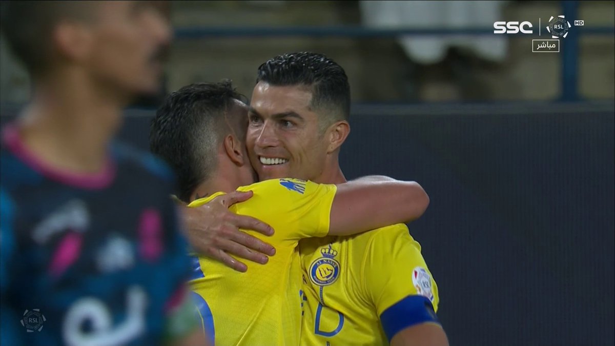 هدددددف!⚽ هاتريك جديد⚽⚽⚽.. رونالدو يسجل خامس أهداف النصر 🔥 النصر 5 × 0 الوحدة #دوري_روشن_السعودي⁩ #النصر_الوحدة | #SSC