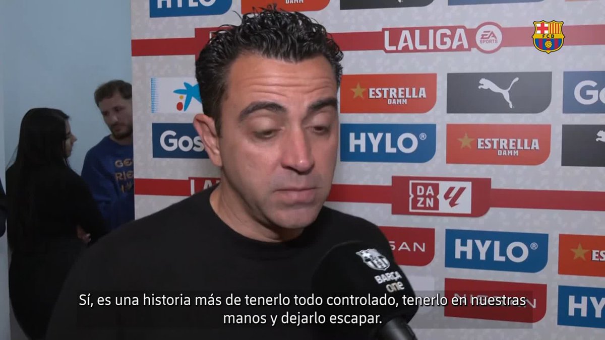 Las palabras de nuestro entrenador: