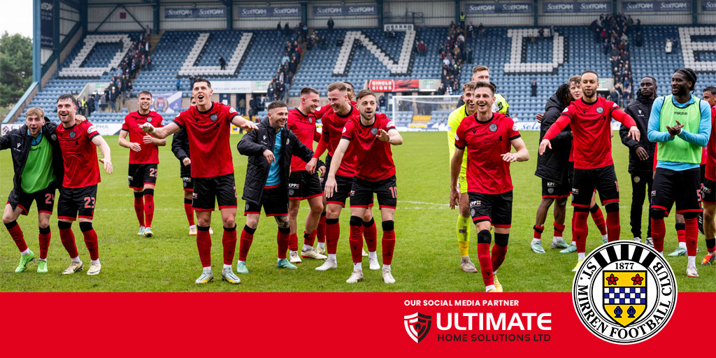 Today was for you! 👊 Thank you for your outstanding support in Dundee this afternoon 👏 #OurStMirren #COYS