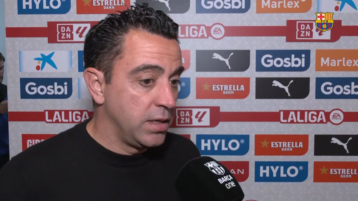 🎙️ Xavi speaks after the loss at Girona