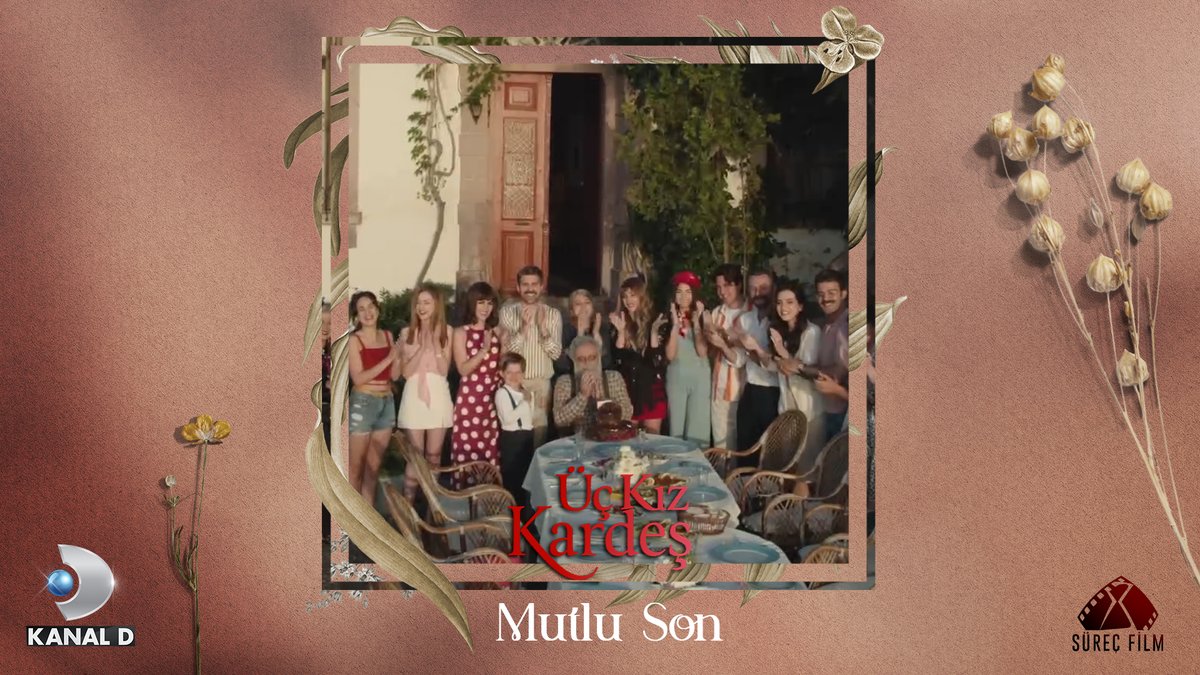 Zihnimizde acı, tatlı geçen anılarla sonunda mutlu kocaman bir aile olarak kaldılar. ❤️✨ #ÜçKızKardeş @kanald @surecfilm