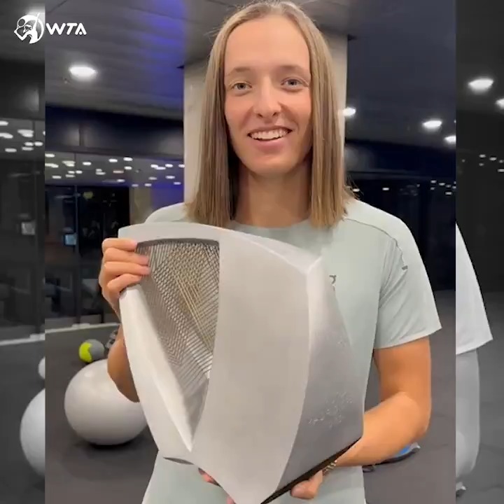 🗣️🗣️🗣️🗣️ hey there champ, Iga Świątek 👋