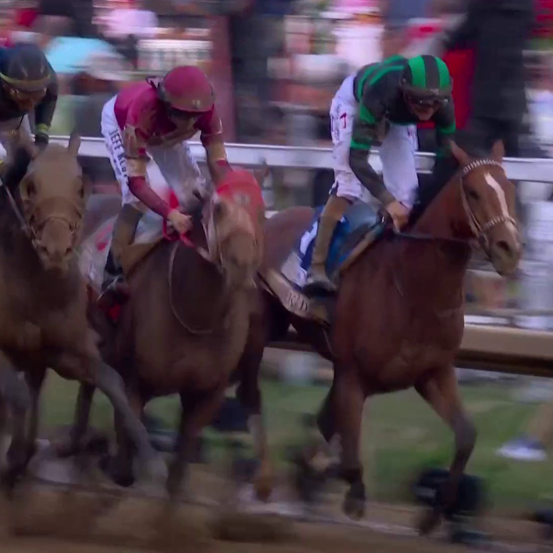 WOW. 😱 Mystik Dan WINS the 150th Kentucky Derby in a PHOTO FINISH!