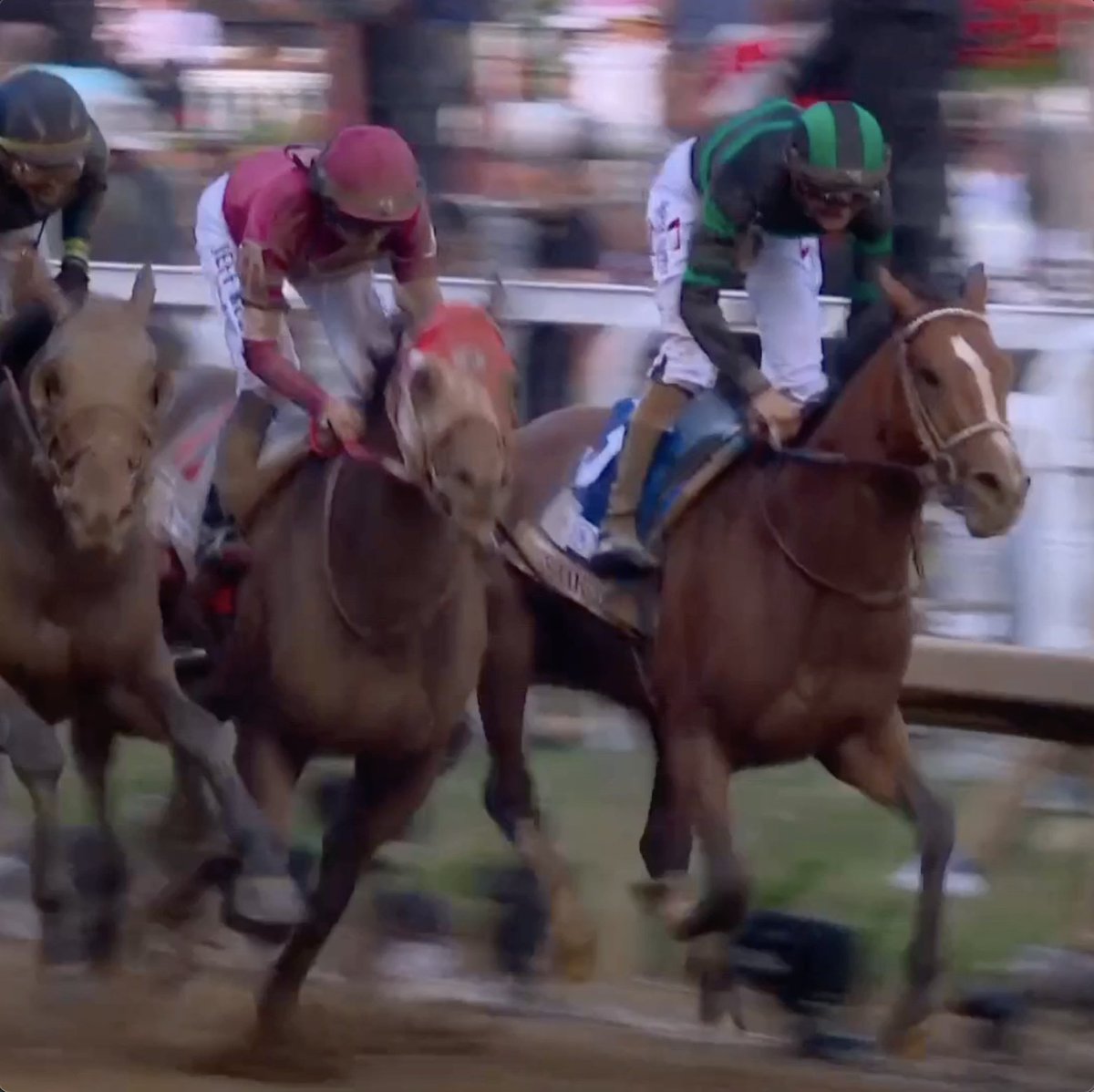 The ENTIRE running of the 150th Kentucky Derby. 🌹