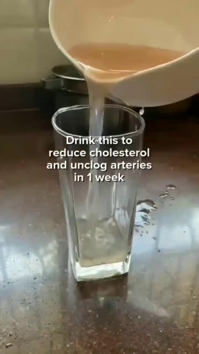 Reduce cholesterol and unclog arteries in 1 week 🔥 Drink once every morning on an empty stomach