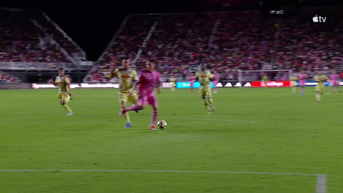 This pass from Messi 😮‍💨 (via Major League Soccer)