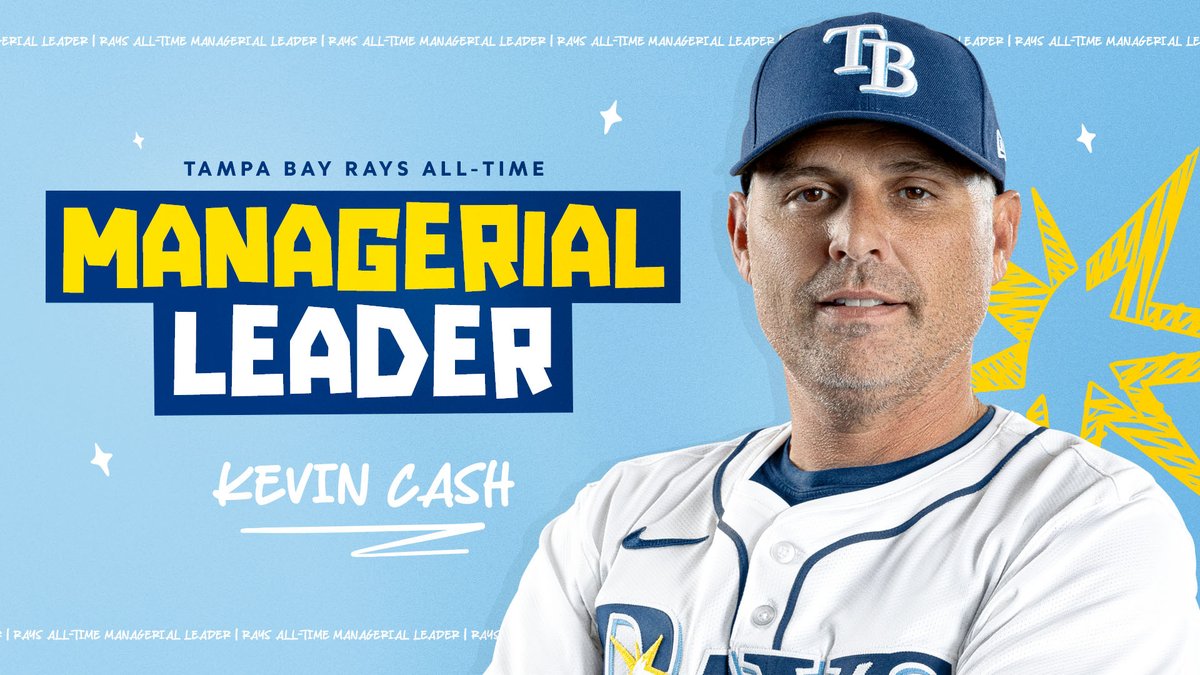 He's officially racked up more wins than any other manager in our history. Congrats, Cash – the honor is all ours.