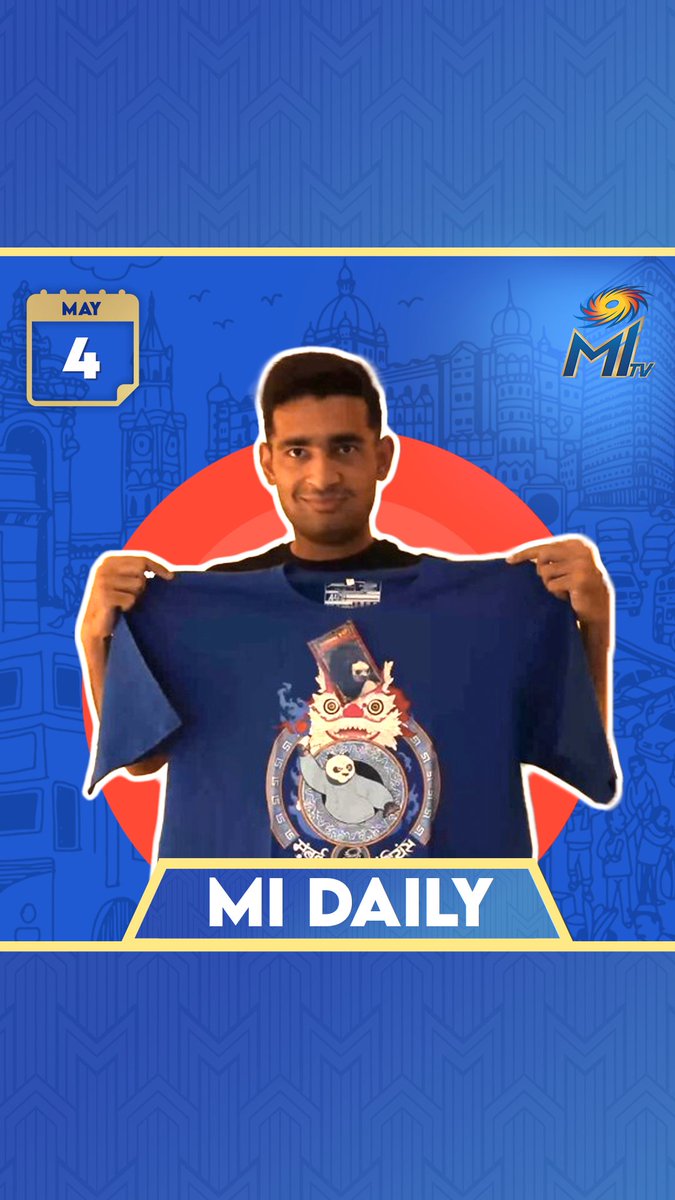 Training never stops &amp; our players try out some exclusive merch! 💙➡️ Tune in to #MIDaily now, streaming on our website and MI App! 🏏 #MumbaiMeriJaan #MumbaiIndians