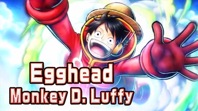 A New Character! Egghead Monkey D. Luffy Red Element / Runner Move to an unoccupied enemy Treasure Area with "DOM Shoes"! Bypass foes and capture the Treasure! "Gum-Gum Hawk Gatling" attacks multiple times, inflicting percentage damage and pushing them back! #BountyRush
