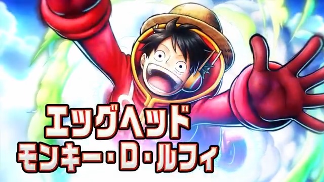 【新キャラクター紹介】 エッグヘッド モンキー・D・ルフィ 赤属性/ゲッター 『DOMシューズ』で敵がいない敵チームのお宝エリアに移動! 敵を翻弄してお宝を奪取しよう! 『ゴムゴムの鷹銃乱打』は、敵に連続で割合ダメージを与えて押し出すぞ💨 #バウンティラッシュ #ONEPIECE