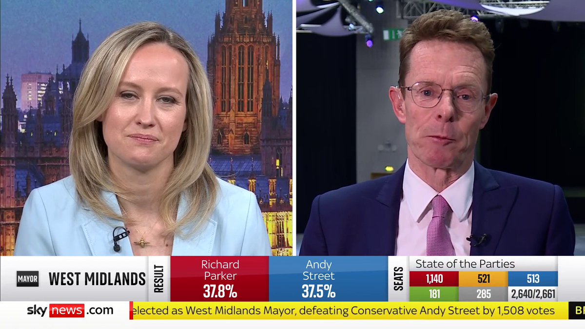Q - You must be disappointed? Andy Street: Well, of course. I mean, disappointed is a soft word, but we'll go with it Q - You say that disappointed is a soft word. What word would you choose then? Andy Street: I suppose I am personally devastated