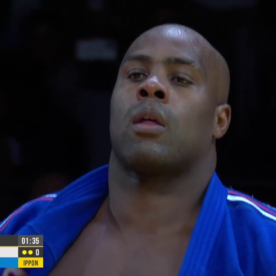 🇫🇷😍 Du grand Teddy Riner ! Affûté, le Français donne une leçon à Temur Rakhimov, n°2 mondial, en finale et remporte le Grand Chelem de Douchanbé. Vivement #Paris2024...