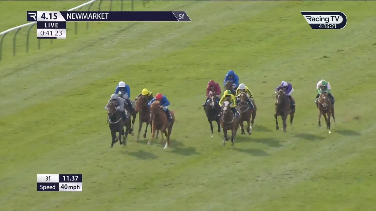 She is smart! 🚀 Mountain Breeze looks all over a Pattern-class juvenile as she powers away from her rivals in the final half-furlong to make a winning debut for the Charlie Appleby team. A Queen Mary filly? Godolphin | Newmarket Racecourse