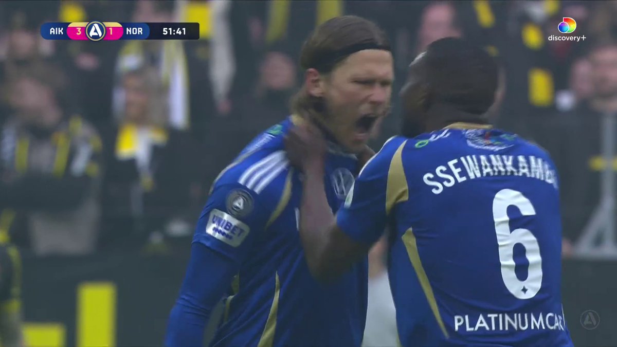 PANG! Arnór Traustason med en rejäl smällkaramell och IFK Norrköping har fått en drömstart på andra halvleken mot AIK ⚪🔵 📲 Se matchen på