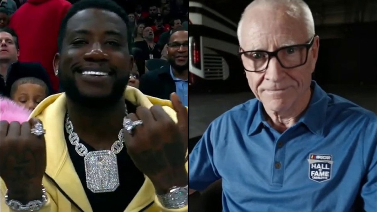 "Gucci Mane forever."- Rap aficionado Mark Martin. What's your all-time favorite NASCAR beef? Gucci Mane | #RaceDay
