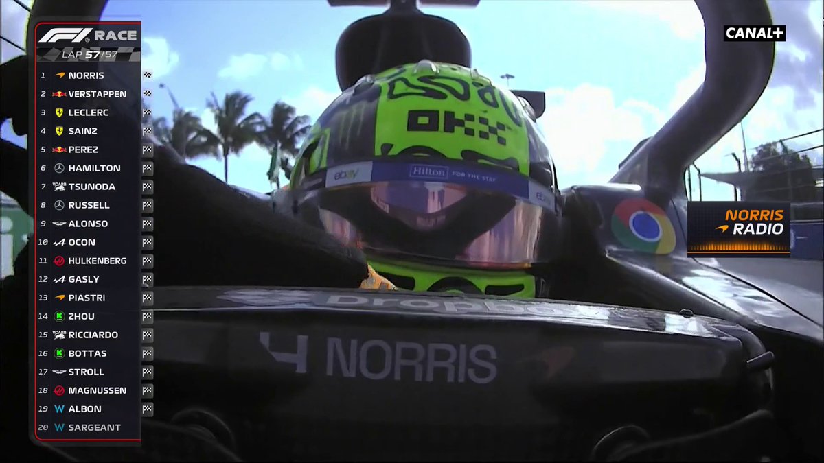 📻 "WE DID IT ! WE DID IT" 🥹 La radio de Lando Norris après sa première victoire en F1 🥳 #MiamiGP #F1
