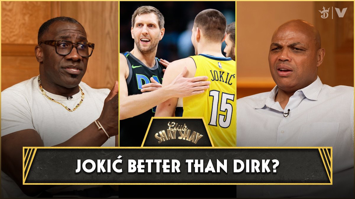 Charles Barkley Says Nikola Jokić Is Better Than Dirk Nowitzki - Do You Agree? "Dirk, up until Joker, he was the greatest foreign player ever."