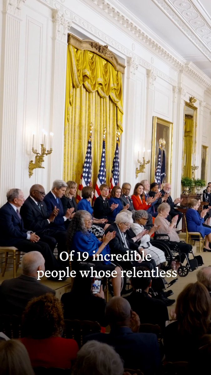 The recipients of the Presidential Medal of Freedom haven't just kept faith in freedom. They kept all of America's faith in a better tomorrow.