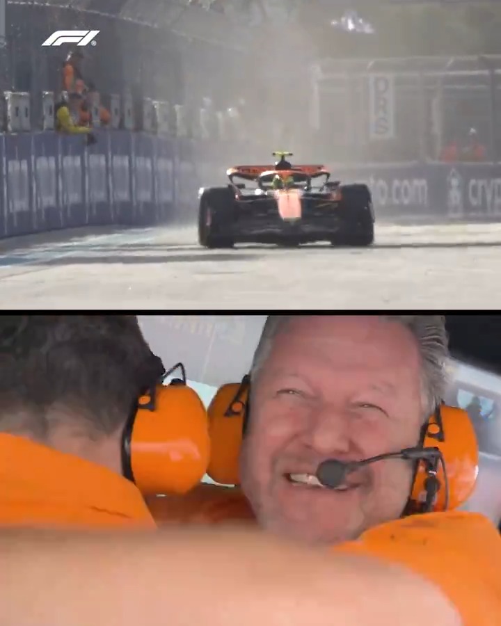 You're such a mood, McLaren Mastercard Formula 1 Team 🧡 🙌 #F1 #MiamiGP