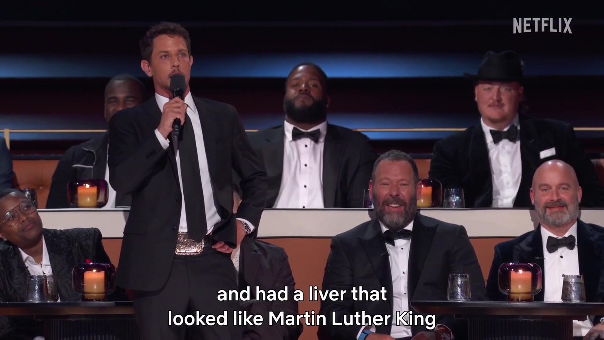 Tony Hinchcliffe of Kill Tony with one of the best jokes of the night #TomBradyRoast