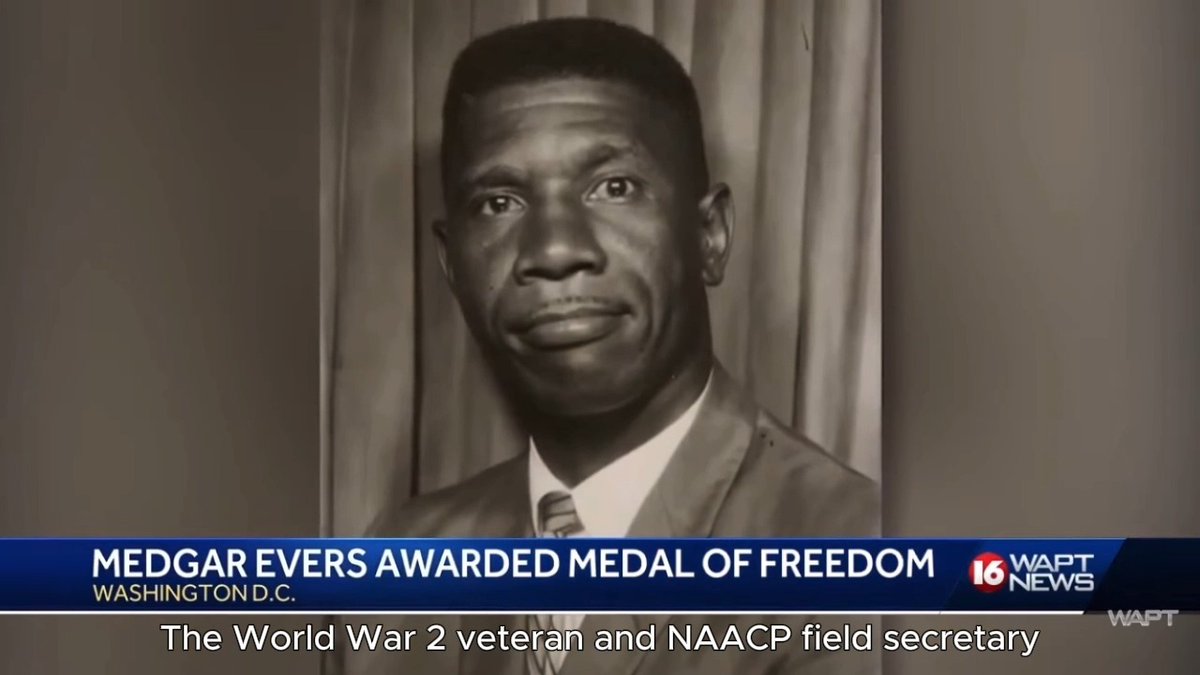 We're thrilled to congratulate Medgar Evers and the entire Evers family on Medgar's well-deserved Presidential Medal of Freedom. His unwavering commitment to justice and equity left an indelible mark on our history and will continue to inspire future generations.