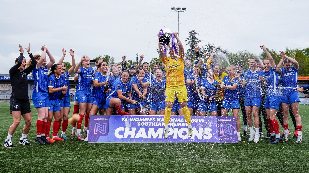CHAMPIONS! 🏆💙 #Pompey