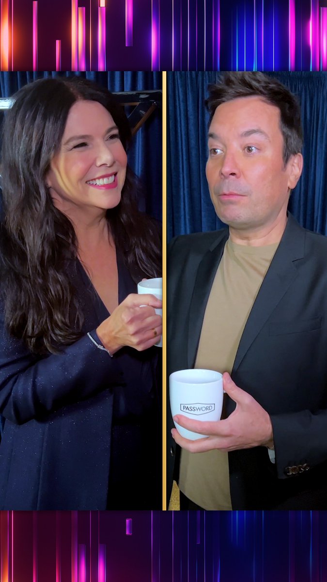 Team Jess, always. Lauren Graham #PASSWORD