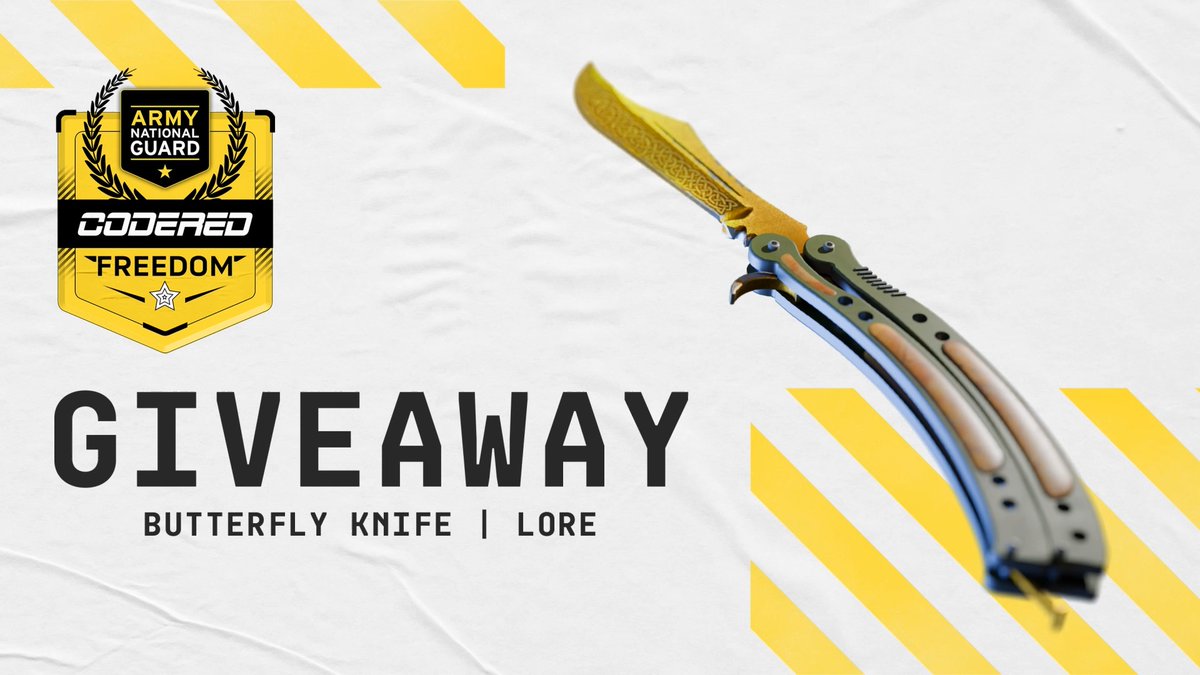 🚨 CS2 KNIFE CODE FREEDOM GIVEAWAY 🚨 🎁 Butterfly Knife | Lore Enter For FREE Here 👉