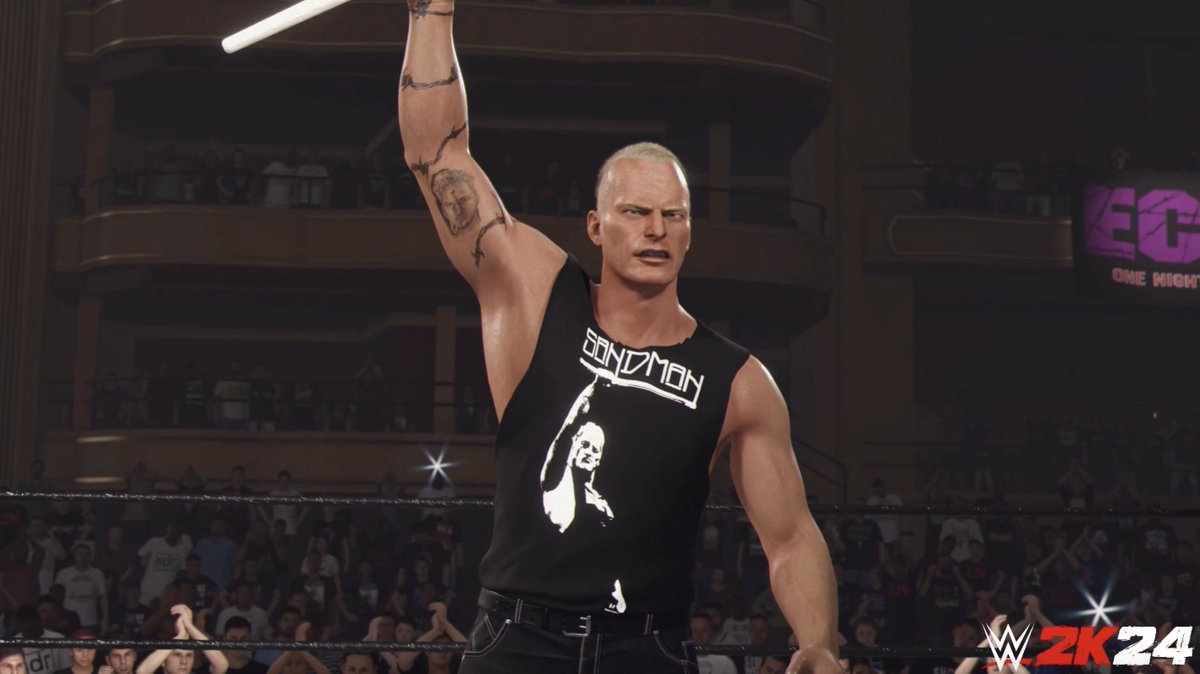 Let's hear it for The Sandman 🙌 The ECW Punk Pack for #WWE2K24 is available May 15
