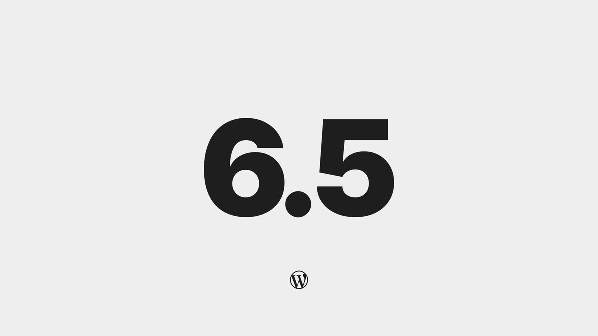 Happy monthiversary to WordPress 6.5! 🥂Here’s to the incredibly dedicated team of contributors who collaborated across disciplines (and the world) to make it all happen. #WordPress