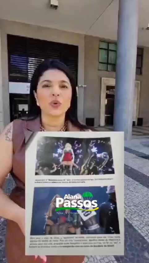 Hoje fiz a denuncia no MPRJ, o show da MADONNA foi um verdadeiro show dos horrores, esperamos uma punição para os responsáveis.