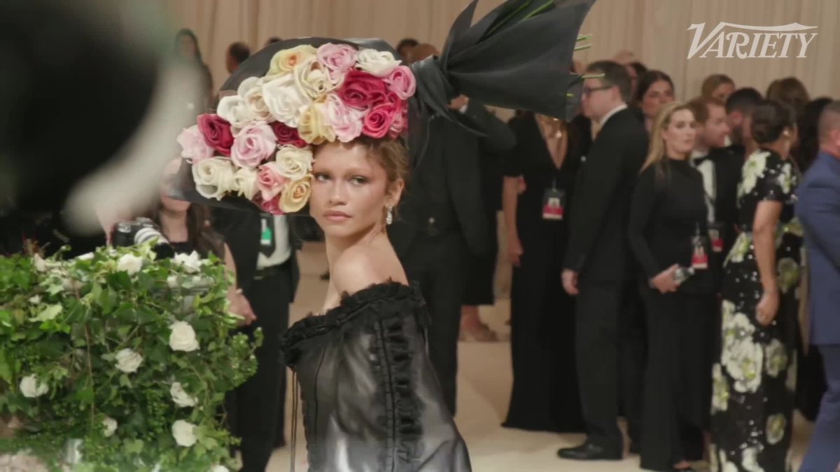 Zendaya stuns in her second #MetGala look.