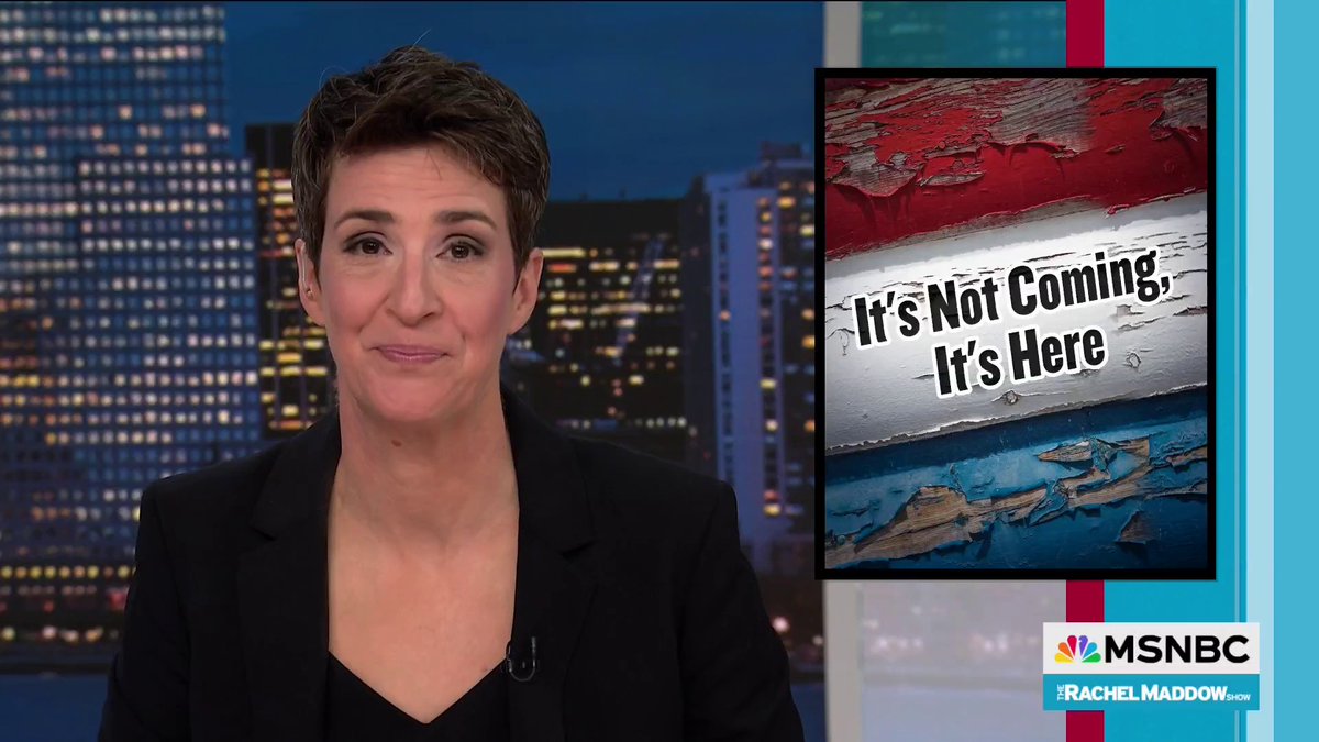 Rachel Maddow explains why she finds it "energizing" to recognize the damage being done to democracy in the United States in the context of the global effort to defend democracy against the same kind of threat.