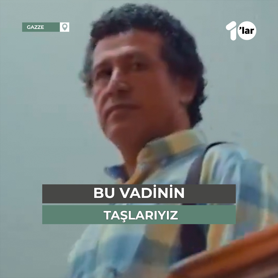 “Ayakta öleceğiz, diz çökmeyeceğiz. Dediğim gibi vadide kalan tek şey, onun taşları. Ve biz Bu vadinin taşlarıyız.” [د.عدنان البرش Adnan Albursh]
