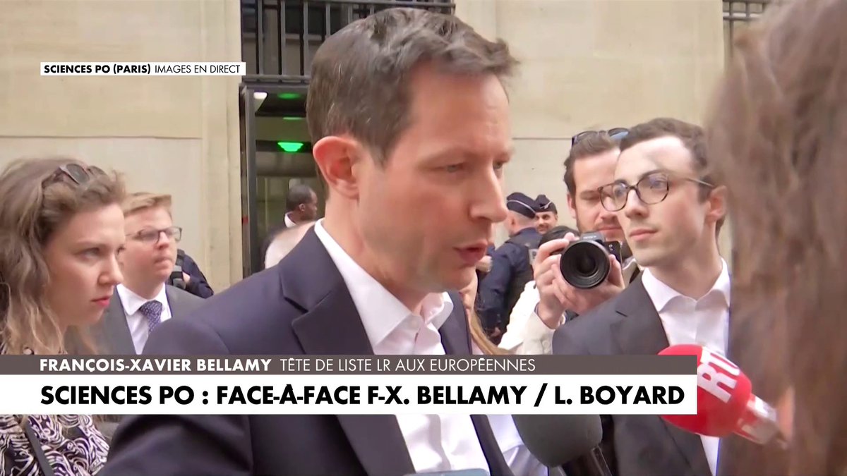 François-Xavier Bellamy, sur la mobilisation pro-palestinienne à Sciences Po : «Je n’en peux plus que nos universités soient prises en otage», dans #MidiNews