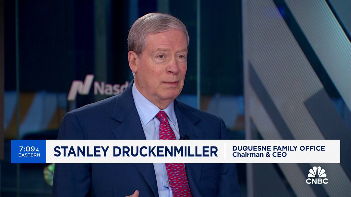Investor Stanley Druckenmiller on Bidenomics: "If I were a professor, I'd give them an 'F'."