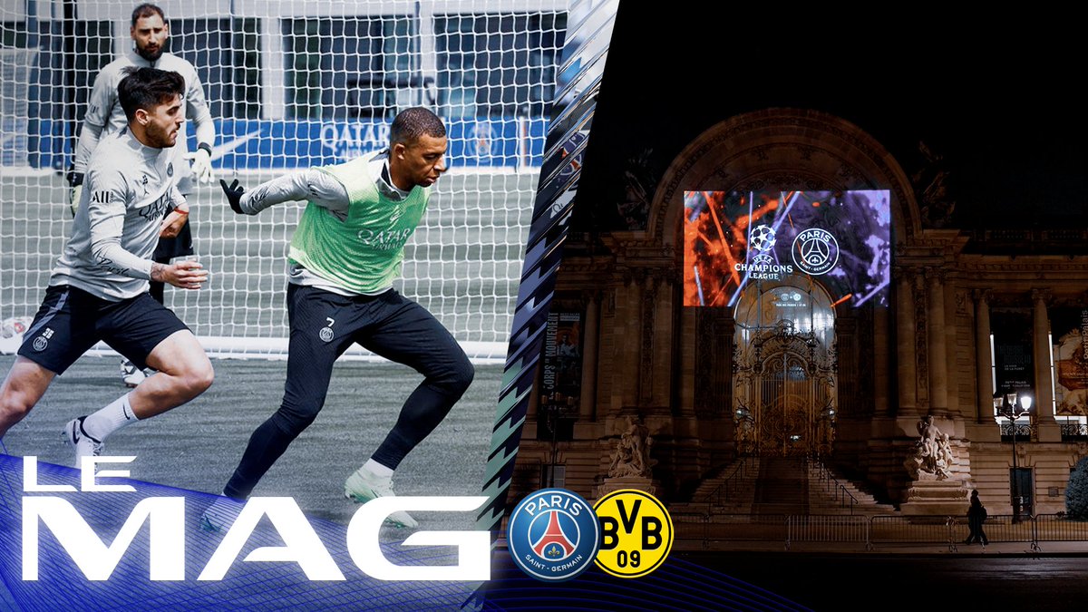 ๐ณ๐ฌ ๐ด๐จ๐ฎ: Behind the scenes of PSG ๐ Dortmund! โฝ๏ธ๐ Everything you need to know ahead of the kick-off in the Champions League semi-final! ๐บ #PSGBVB I #UCL โจ