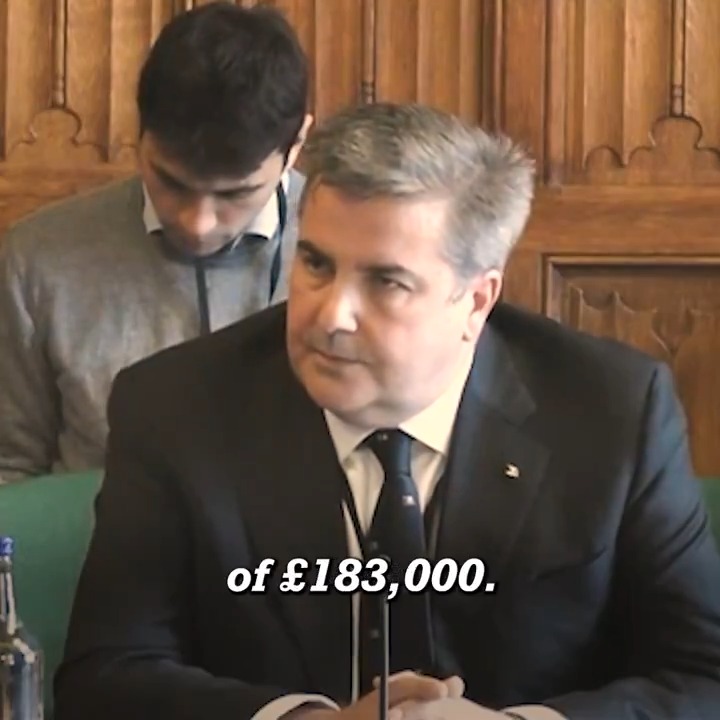 P&O Ferries CEO is asked why crew are only being paid £4.87 an hour while he is paid over half a million a year.