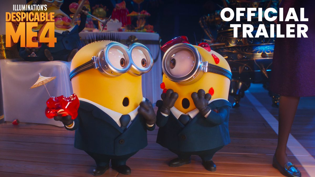 Despicable Me 4. It’s gonna be mega. New trailer out now!