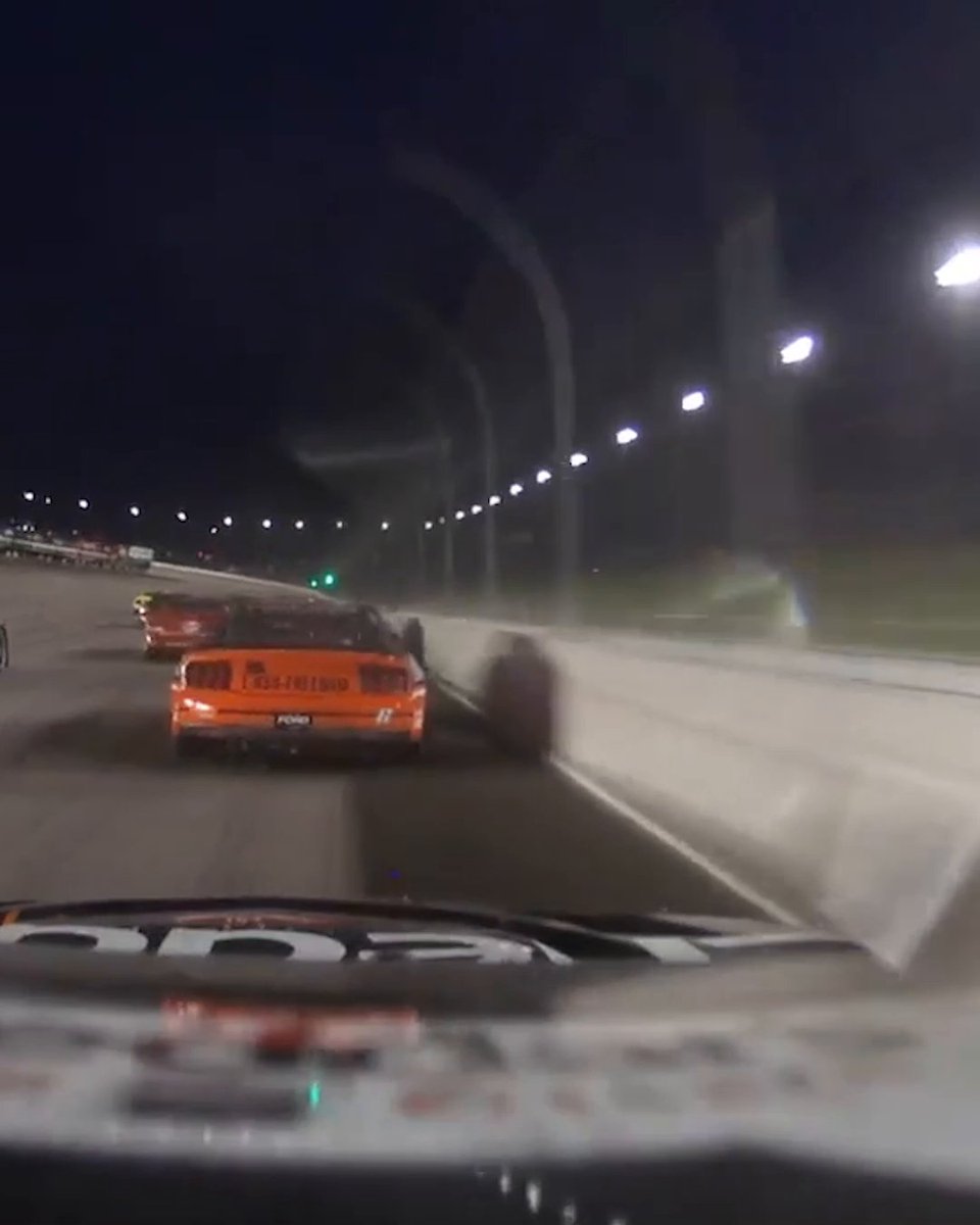From 21st to eighth. 👀 Kyle Busch was making moves during #NASCAROvertime.