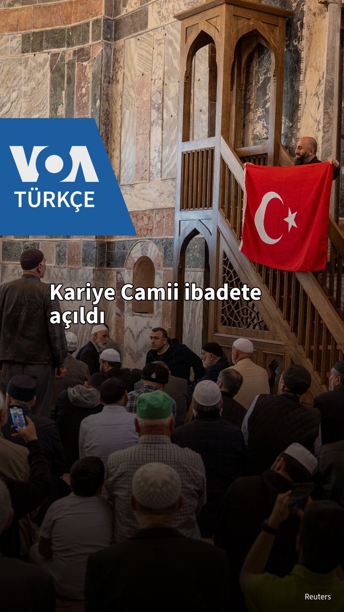 Kariye Camii ibadete açıldı İstanbul'da eski bir Ortodoks kilisesi olan Kariye Müzesi, Cumhurbaşkanı Recep Tayyip Erdoğan'ın camiye dönüştürülmesi talimatını vermesinden dört yıl sonra ibadet için kapılarını açtı.