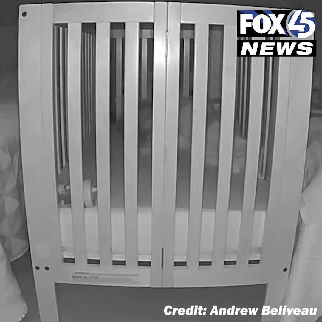 ADORABLE: A proud dad caught video of his two year old son chanting "Let's Go O's" in his crib in the middle of the night. 🧡🖤