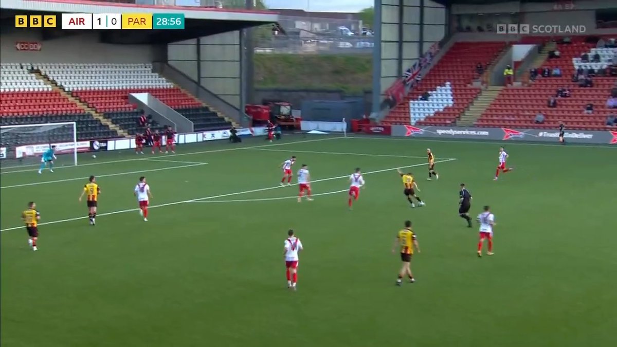 Luke McBeth take a bow! 👏 What a strike to get Partick Thistle level! 🚀 Watch live BBC Scotland 📺 #BBCFootball