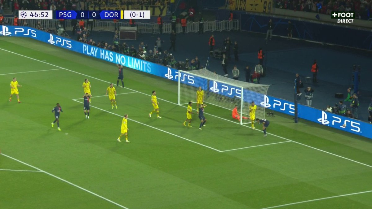 4 montants dans le même match, 6 sur la double confrontation et 14 depuis le début de saison en Champions League. 😱 🎥 CANAL+ Foot